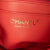 Chanel AB Chanel Red Lambskin Leather Leather Mini Square Classic Chevron Lambskin Flap Italy