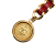 Chanel B Chanel Gold Gold Plated Metal CC Medallion Chain Belt France