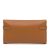 Hermès AB Hermès Brown Calf Leather Epsom Classic Kelly Longue Wallet France