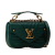 Louis Vuitton B Louis Vuitton Green Calf Leather New Wave Chain Bag PM Italy