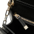 Christian Dior AB Dior Black Lambskin Leather Leather Lambskin Cannage My Dior Top Handle Bag Italy