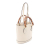 Gucci B Gucci White Calf Leather Small Bamboo Diana Satchel Italy