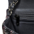 Chanel AB Chanel Black Wool Fabric Flap Crossbody Bag France