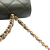 Chanel Brown Dark Khaki Lambskin Leather Leather Quilted Lambskin Pick Me Up Wallet On Chain France