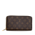 Louis Vuitton AB Louis Vuitton Brown Monogram Canvas Canvas Monogram Zippy Wallet France