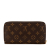 Louis Vuitton AB Louis Vuitton Brown Monogram Canvas Canvas Monogram Zippy Wallet France