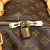 Louis Vuitton B Louis Vuitton Brown Monogram Canvas Canvas Monogram Keepall Bandouliere 60 France