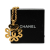 Chanel B Chanel Gold Gold Plated Metal CC Flower Pendant Necklace France