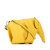 Loewe B LOEWE Yellow Calf Leather Mini Elephant Crossbody Spain