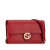 Gucci B Gucci Red Calf Leather Interlocking G Dollar Wallet on Chain Italy