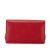 Gucci B Gucci Red Calf Leather Interlocking G Dollar Wallet on Chain Italy