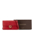 Gucci B Gucci Red Calf Leather Interlocking G Dollar Wallet on Chain Italy