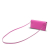 Hermès AB Hermès Pink Hot Pink Goatskin Leather Chevre Mysore Kelly To Go Wallet France