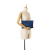 Bottega Veneta B Bottega Veneta Blue Nappa Leather Leather Large Nappa Intrecciato Flat Zip Biletto Pouch Italy