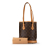 Louis Vuitton B Louis Vuitton Brown Monogram Canvas Canvas Monogram Petit Bucket France