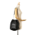 Saint Laurent B Saint Laurent Black Calf Leather Teddy Bucket Bag Italy