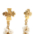 Chanel AB Chanel Gold Gold Plated Metal Cross Pearl Drop Clip On Earrings France