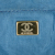 Chanel AB Chanel Blue Denim Fabric Small Mood Bucket with Chain France