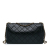 Chanel B Chanel Black Lambskin Leather Leather Quilted Lambskin Whipstitch Single Flap Italy