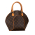 Louis Vuitton B Louis Vuitton Brown Monogram Canvas Canvas Monogram Ellipse PM France