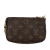 Louis Vuitton AB Louis Vuitton Brown Monogram Canvas Canvas Monogram Mini Pochette Accessoires France