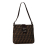 Fendi B Fendi Brown Canvas Fabric Zucca Shoulder Bag Italy