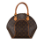 Louis Vuitton B Louis Vuitton Brown Monogram Canvas Canvas Monogram Ellipse PM France