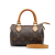 Louis Vuitton B Louis Vuitton Brown Monogram Canvas Canvas Monogram Mini HL Speedy France