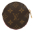 Louis Vuitton Brown Monogram Vivienne Christmas Animation Bumper Cars Round Coin Purse France