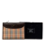 Burberry B Burberry Brown Beige Canvas Fabric Haymarket Check Clutch United Kingdom