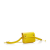 Hermès B Hermès Yellow Calf Leather Courchevel Pochette Green Waist Bag France