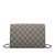 Gucci AB Gucci Brown Beige Coated Canvas Fabric GG Supreme Dionysus Chain Wallet Italy