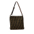 Fendi B Fendi Brown Canvas Fabric Zucca Shoulder Bag Italy