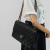 Chanel Classic Double Flap Jumbo Matelassè Caviar Leather 2-Ways Flap Bag Black