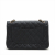 Chanel Classic Double Flap Jumbo Matelassè Caviar Leather 2-Ways Flap Bag Black