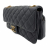 Chanel Classic Single Flap Matelassè 2-Ways Flap Bag Black