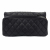 Chanel Classic Single Flap Matelassè 2-Ways Flap Bag Black