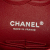 Chanel B Chanel Red Caviar Leather Leather Medium Classic Chevron Caviar Double Flap France