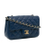 Chanel B Chanel Blue Lambskin Leather Leather Mini Rectangular Classic Lambskin Single Flap Italy