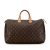 Louis Vuitton B Louis Vuitton Brown Monogram Canvas Canvas Monogram Speedy 35 France