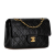 Chanel B Chanel Black Lambskin Leather Leather Small Classic Lambskin Double Flap France