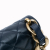 Chanel AB Chanel Blue Dark Blue Lambskin Leather Leather Small Quilted Lambskin Funky Town Flap Italy