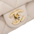 Chanel AB Chanel Brown Light Beige Lambskin Leather Leather Small Quilted Lambskin Funky Town Flap Italy