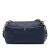 Chanel AB Chanel Blue Dark Blue Lambskin Leather Leather Small Lambskin Elegant Chain Single Flap Italy