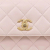 Chanel B Chanel Pink Light Pink Lambskin Leather Leather Small Lambskin Trendy CC Flap Italy