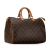 Louis Vuitton B Louis Vuitton Brown Monogram Canvas Canvas Monogram Speedy 35 France