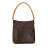 Louis Vuitton B Louis Vuitton Brown Monogram Canvas Canvas Monogram Looping GM France