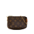 Louis Vuitton AB Louis Vuitton Brown Monogram Canvas Canvas Monogram Mini Pochette Accessoires France