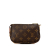 Louis Vuitton AB Louis Vuitton Brown Monogram Canvas Canvas Monogram Mini Pochette Accessoires France