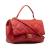 Chanel B Chanel Red Lambskin Leather Leather Small Lambskin Easy Carry Flap Italy